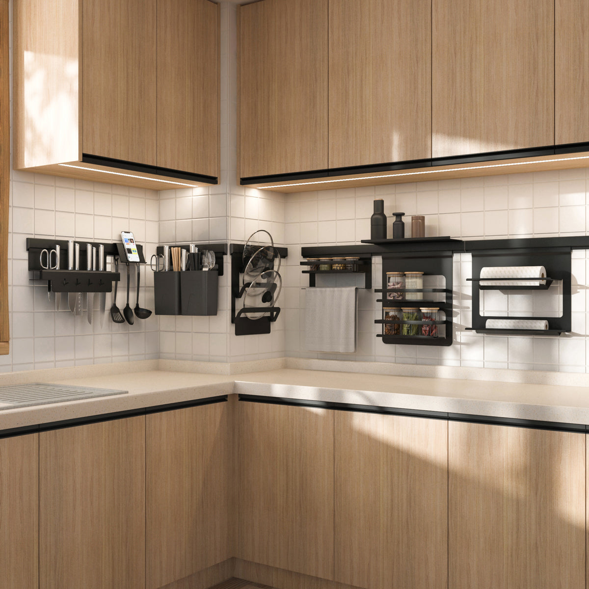 Kitchen Storage Rack System – Mondora